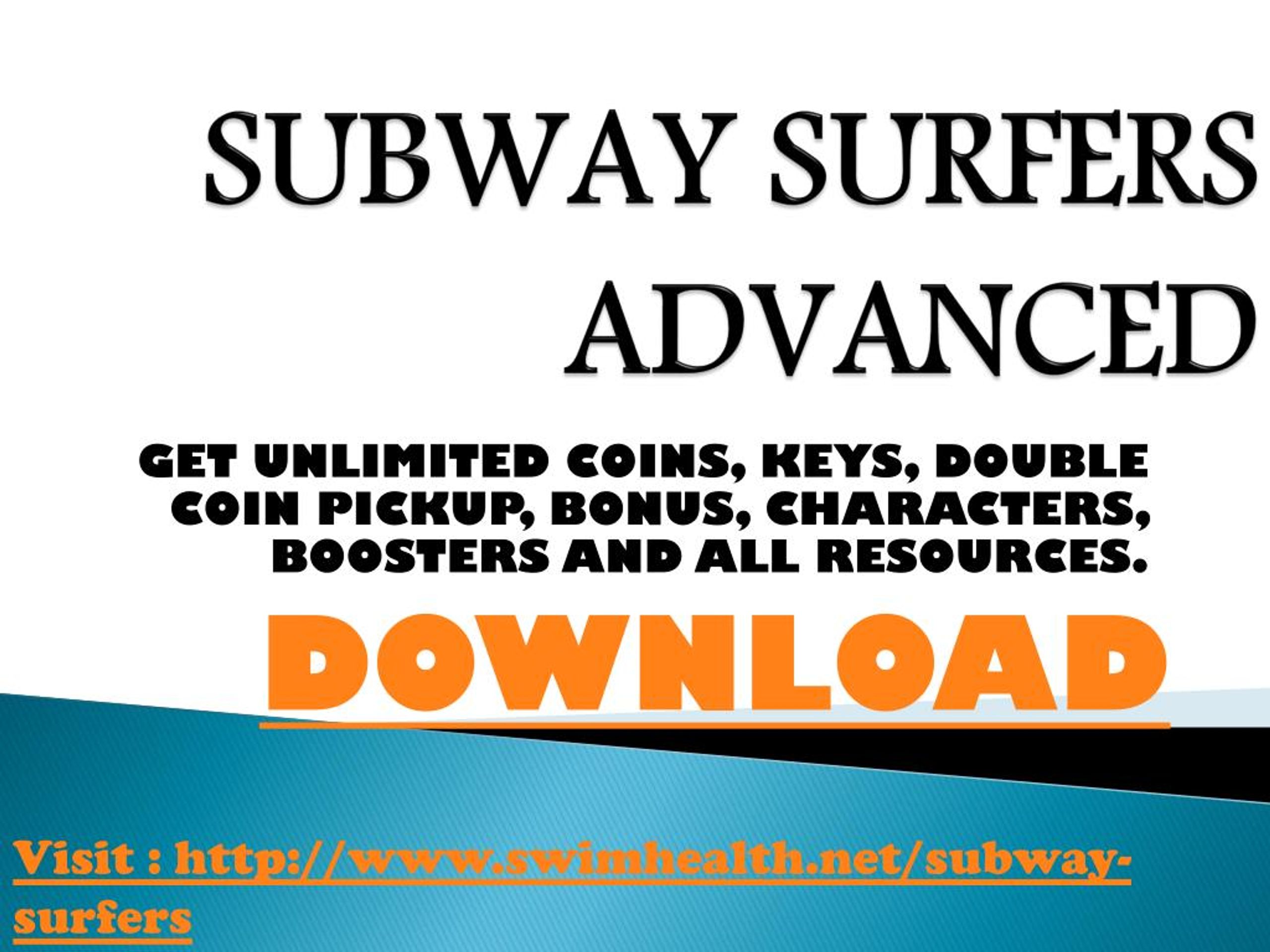 PPT - Subway Surfers Advanced Released PowerPoint Presentation, free  download - ID:7245480