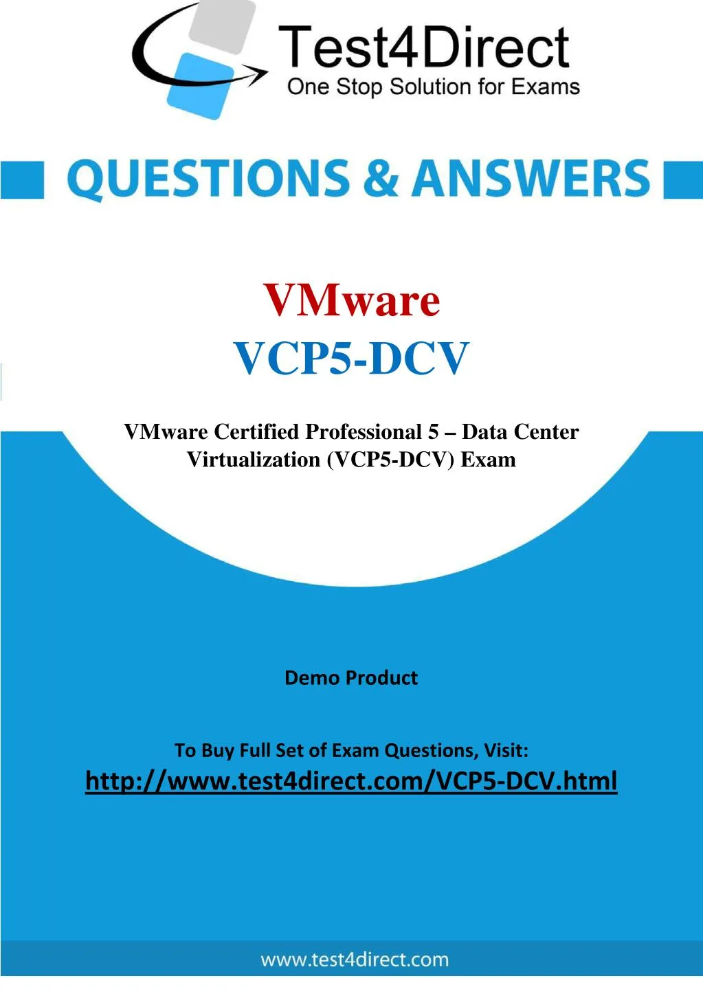 PPT - VMware VCP5-DCV Exam - Updated Questions PowerPoint Presentation ...