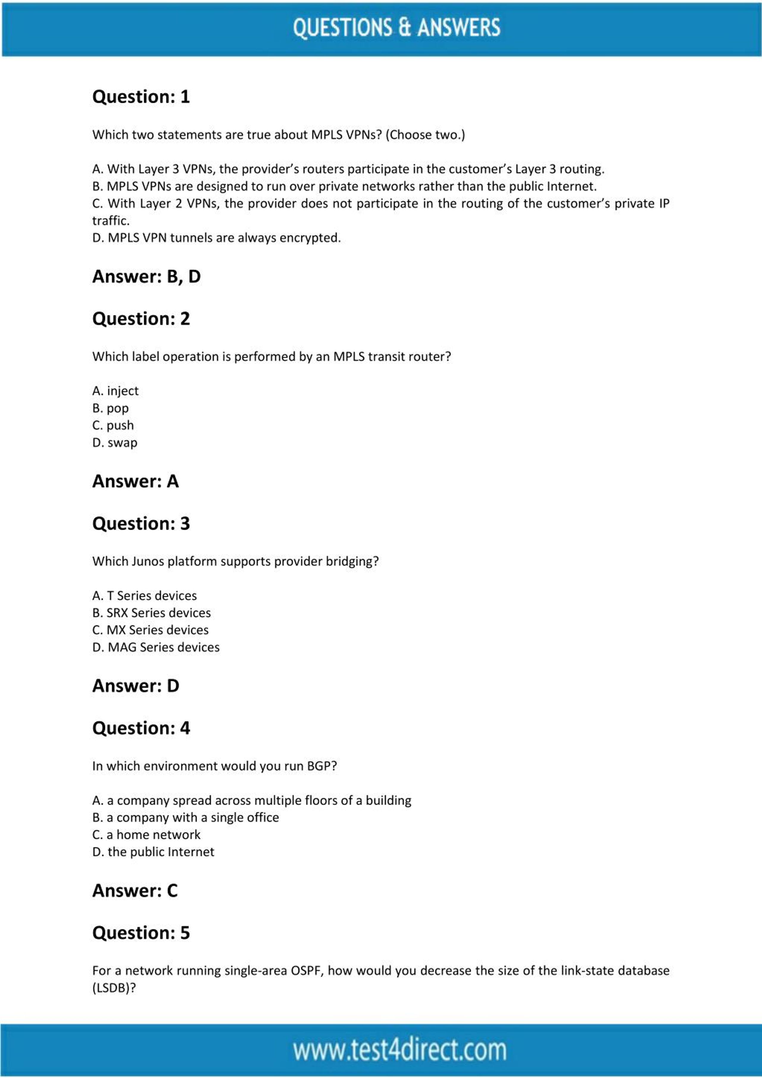 Latest JN0-636 Test Guide