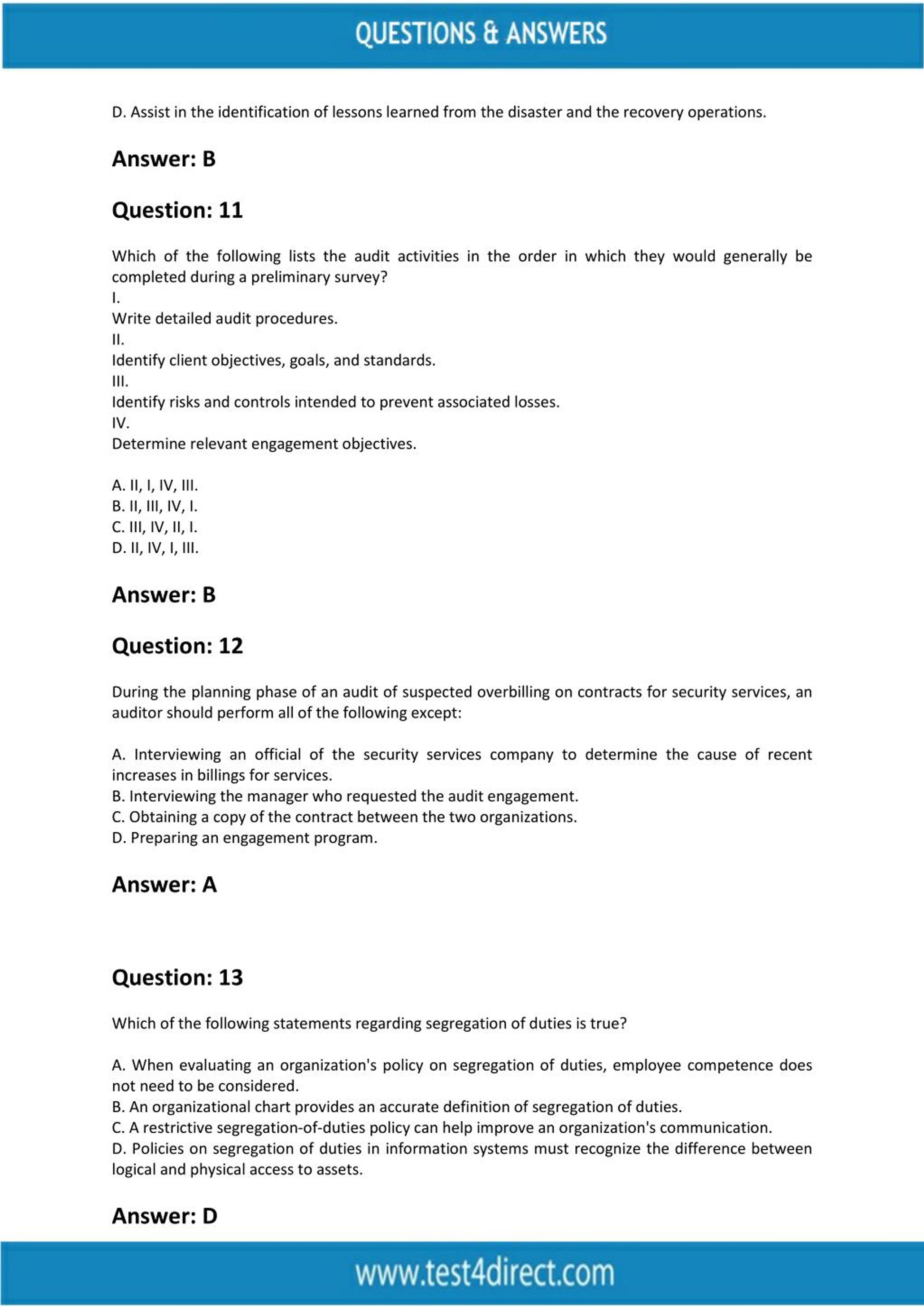 IIA-CIA-Part1 Prüfungs