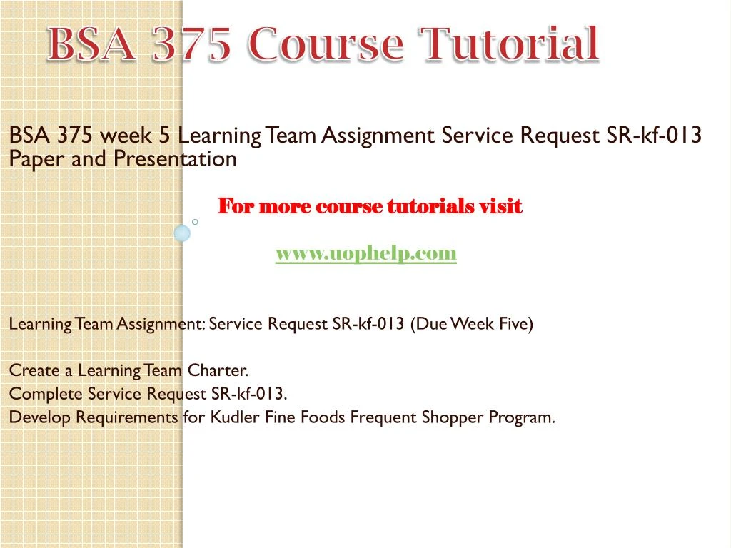 development requirements for kudler fine foods development requirements for kudler fine foods