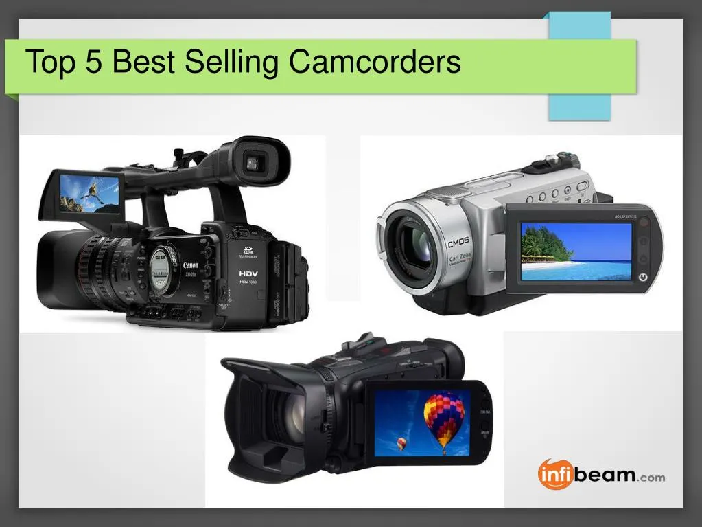 top 5 best selling camcorders n.