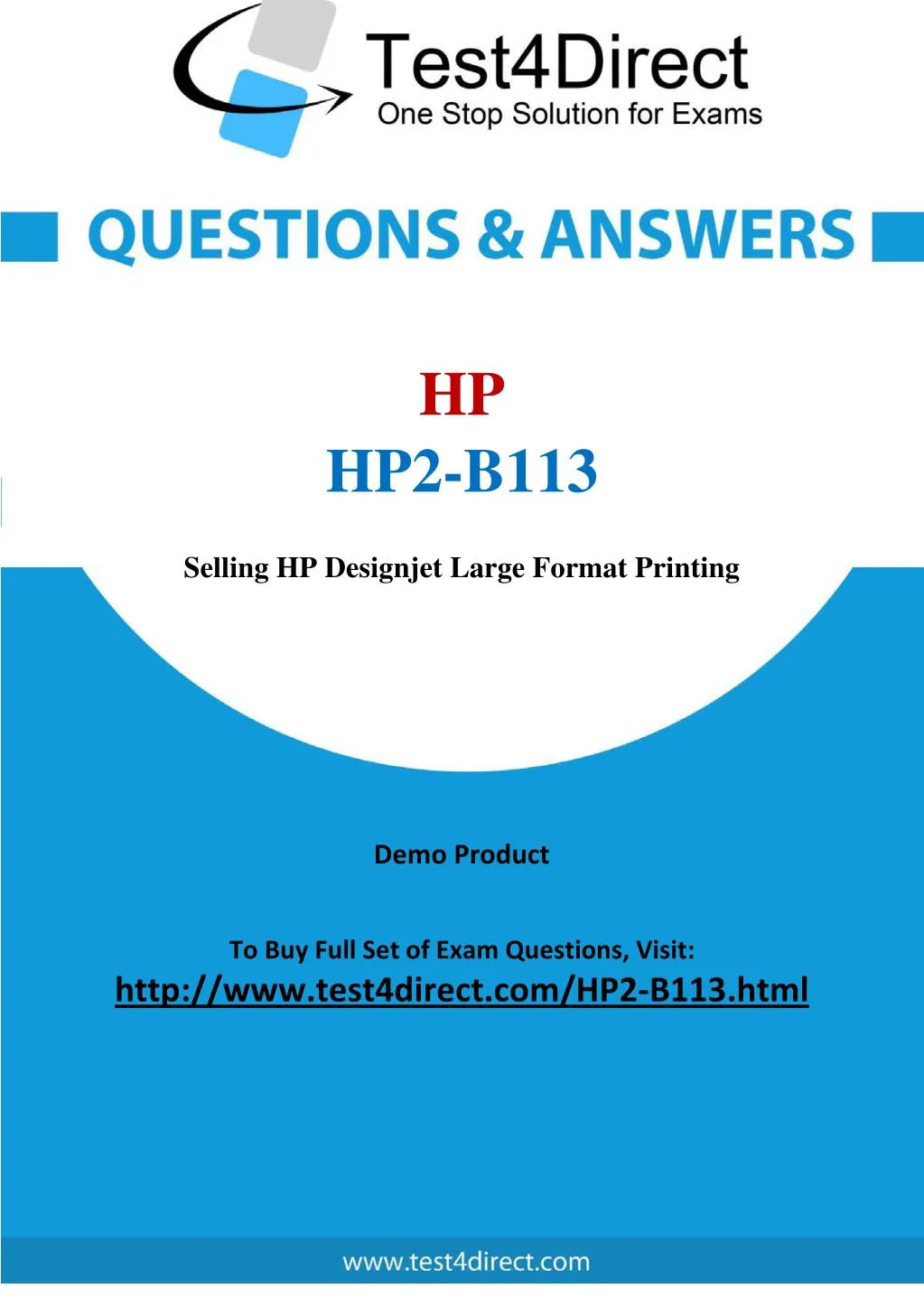 HP2-H41 100% Exam Coverage