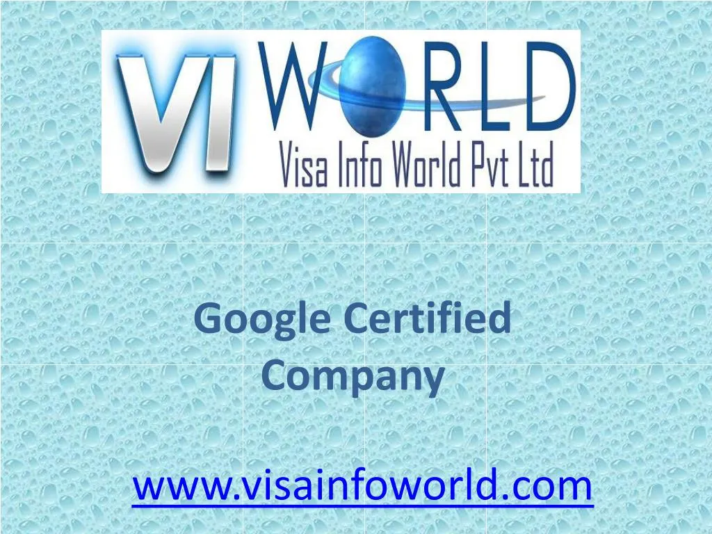 google certified company n.