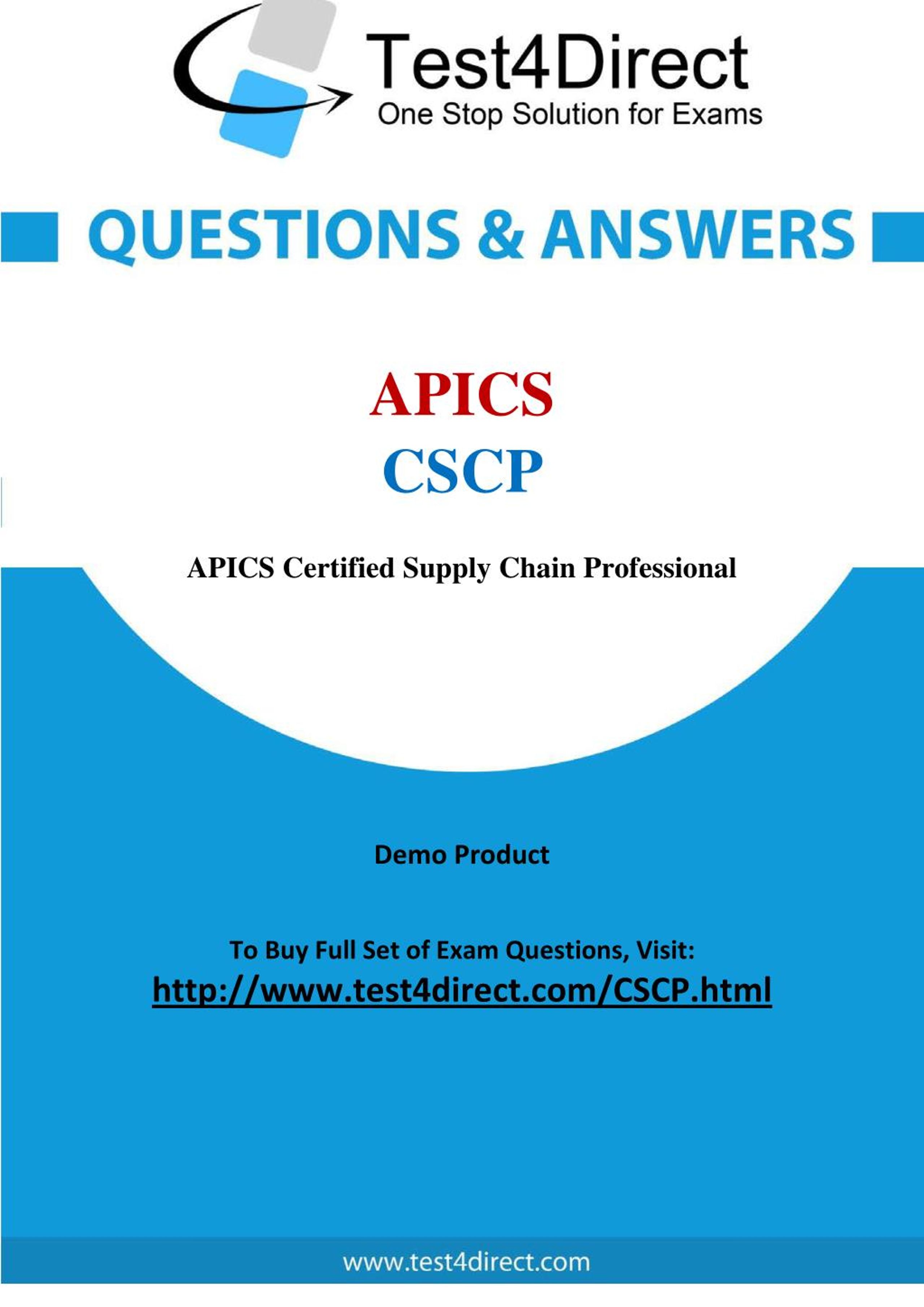 Reliable CSCP Exam Vce