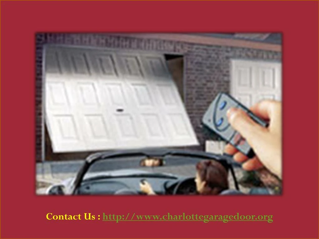 PPT Garage Door Repair Charlotte NC 7048001089 PowerPoint
