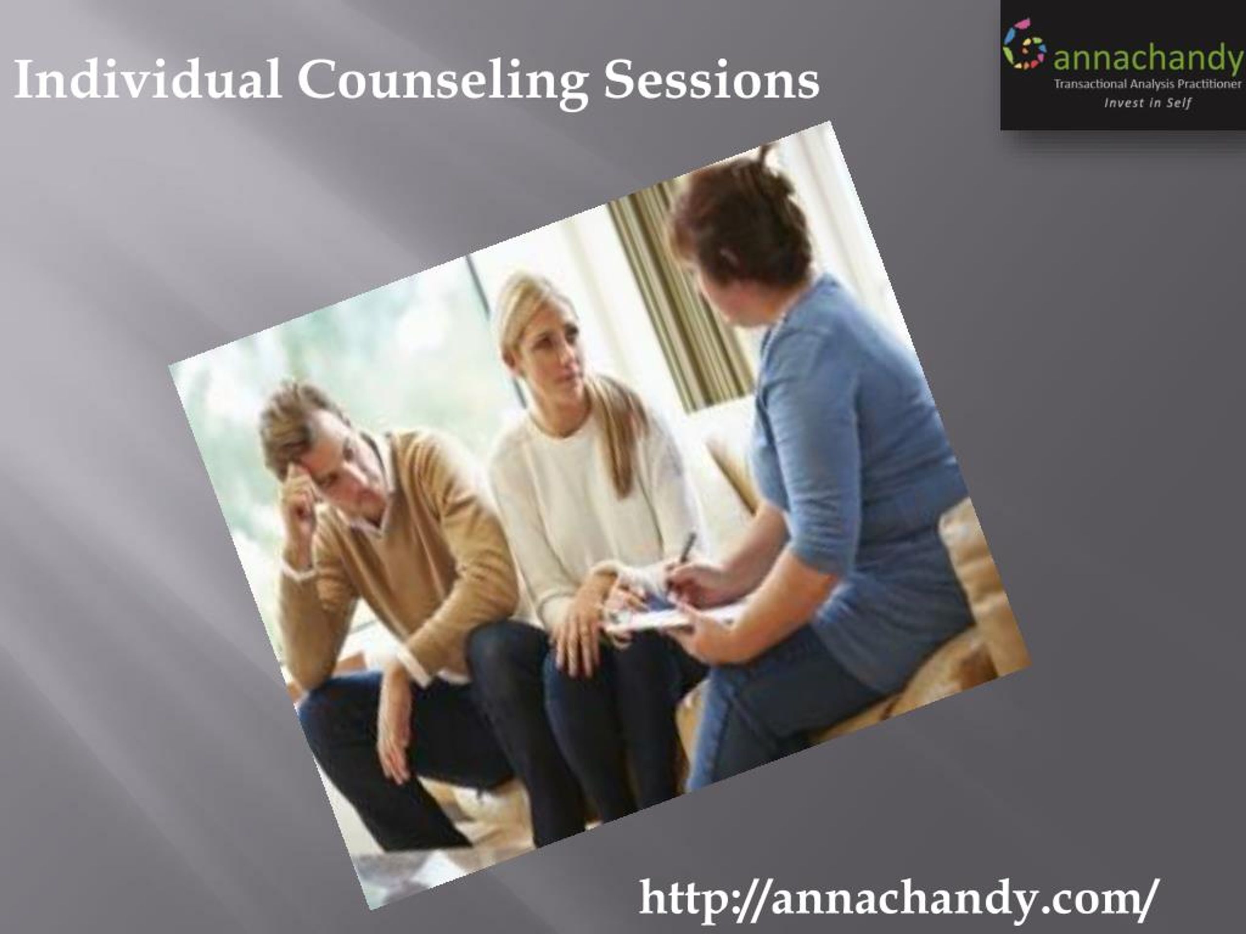 PPT - Individual Counseling Sessions PowerPoint Presentation, Free ...