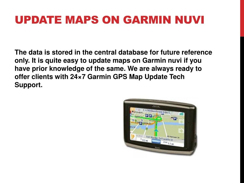 garmin nuvi 255w update map free download