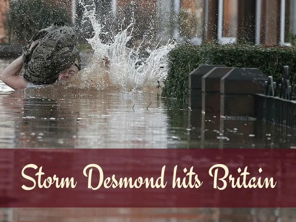 storm desmond hits britain n.