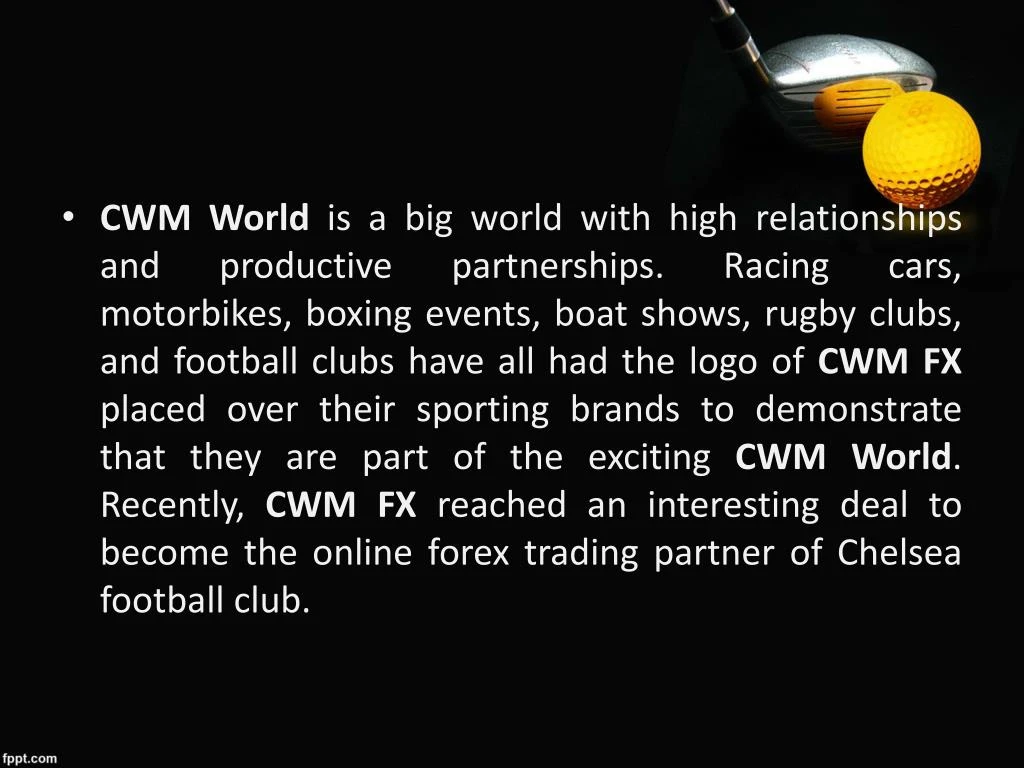 Cwm forex traders