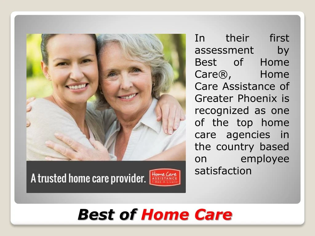 PPT  Home Care Assistance of Greater Phoenix Receives 