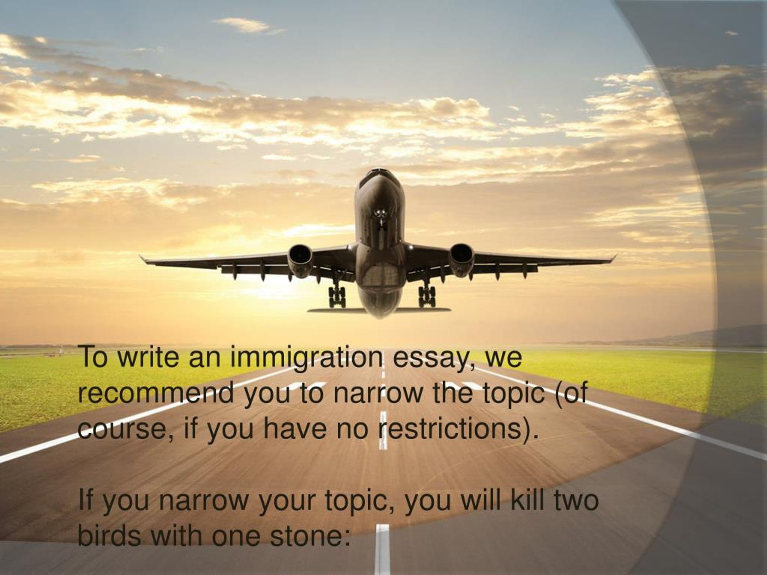 immigration essay free