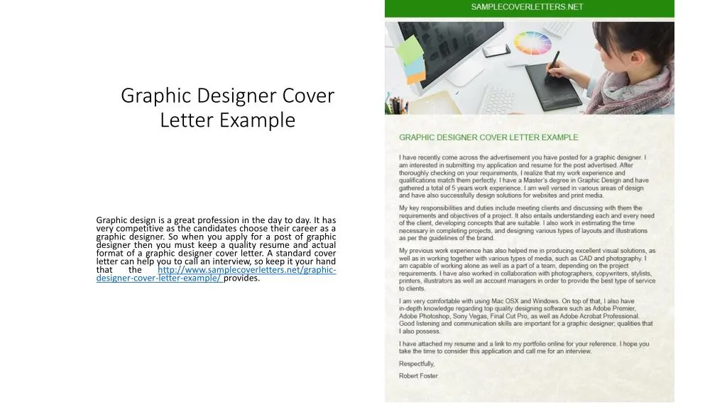 Ppt Graphic Designer Cover Letter Example Powerpoint Presentation Free Download Id 7259538