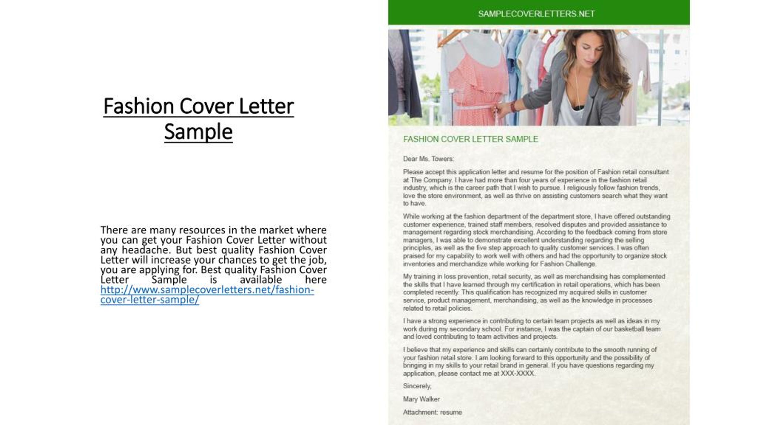 Ppt Fashion Cover Letter Sample Powerpoint Presentation Free Download Id 7259541