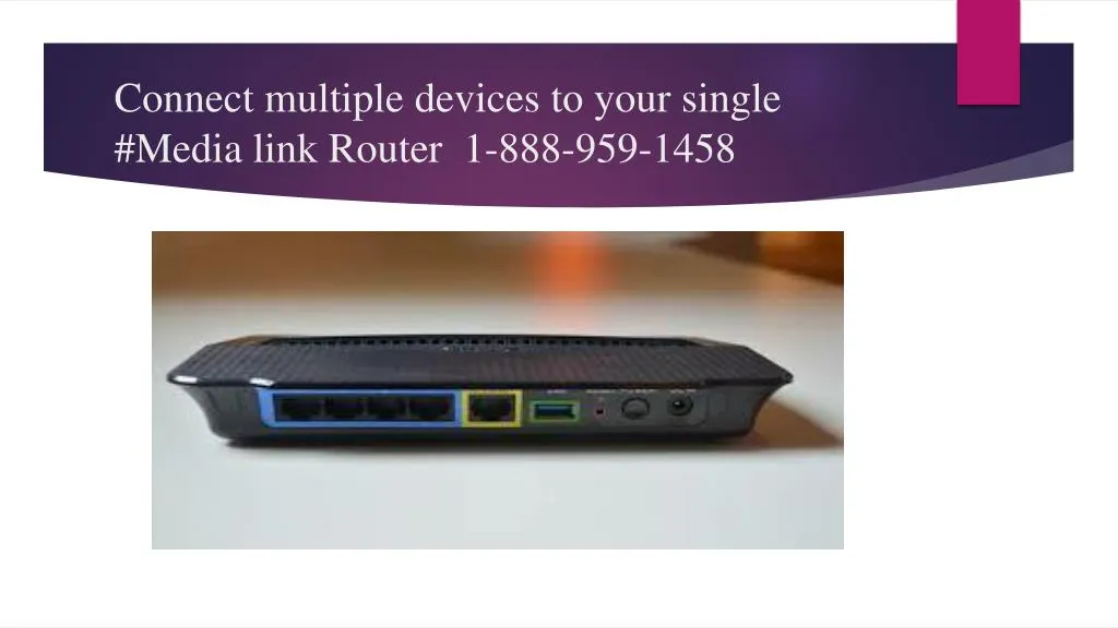 medialink router address