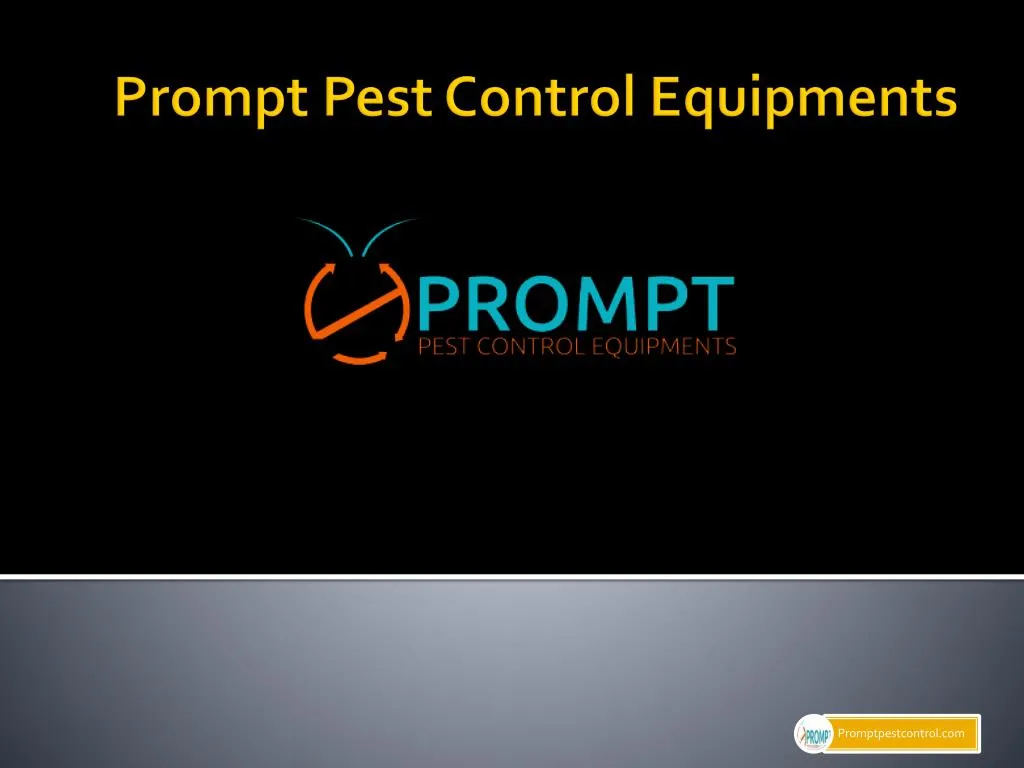 PPT Prompt Pest Control Manufacturer and Supplier of Pest Control
