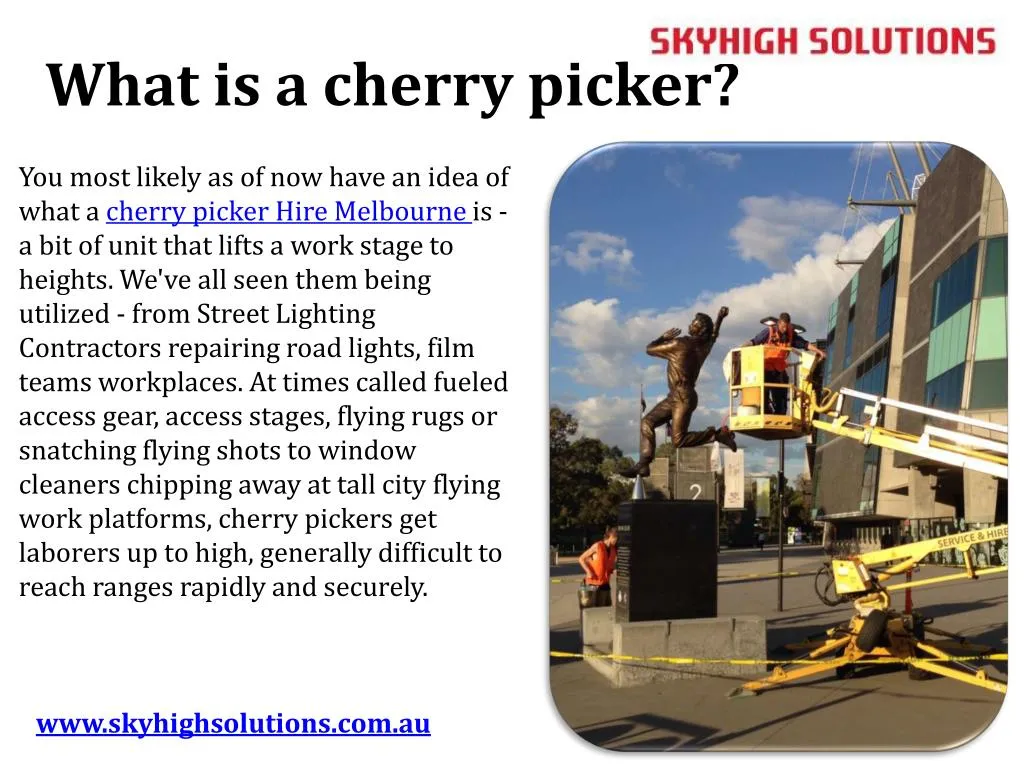 what is a cherry picker n.