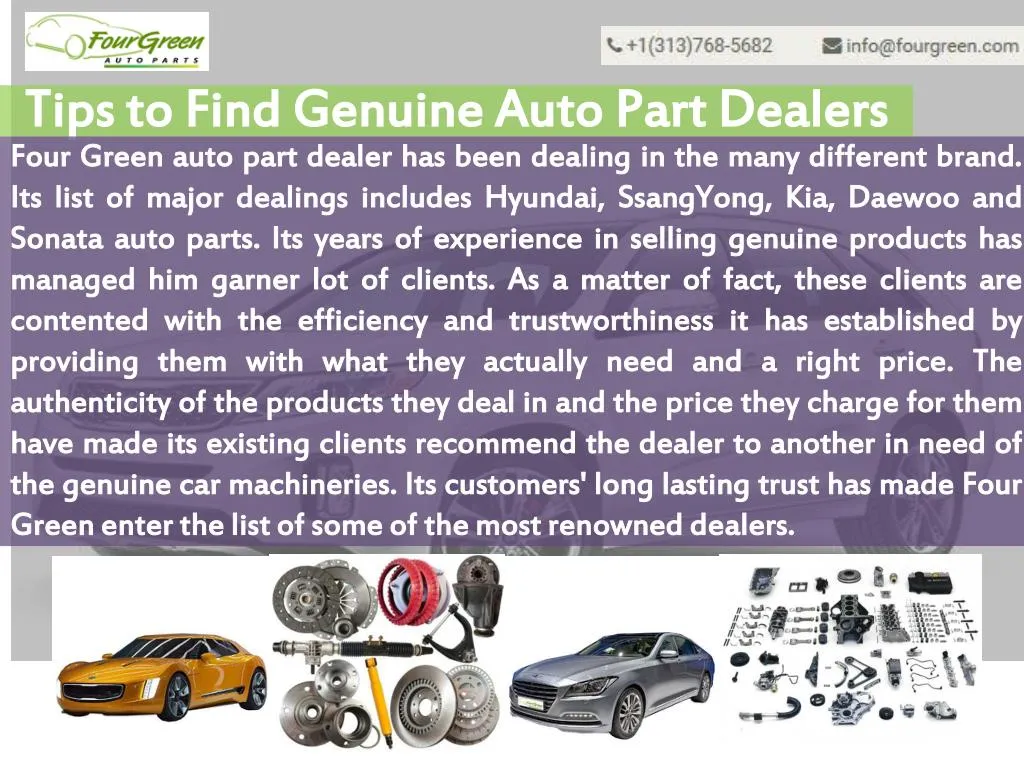 PPT - Tips to Find Kia Auto Part Dealers Online PowerPoint Presentation - ID:7264136