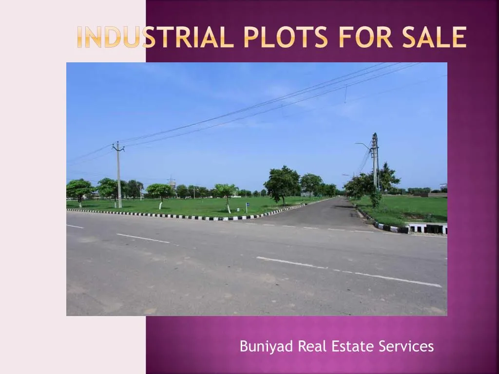 industrial plots for sale n.