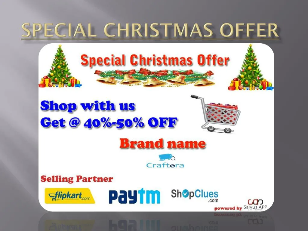 special christmas offer n.