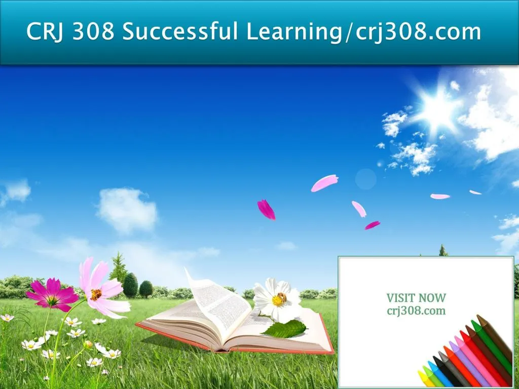 crj 308 successful learning crj308 com n.