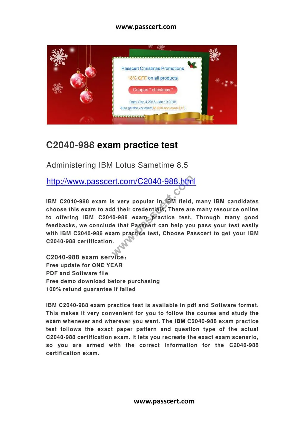 PPT - IBM C2040-988 exam practice test PowerPoint Presentation, free Sns-Brigh10