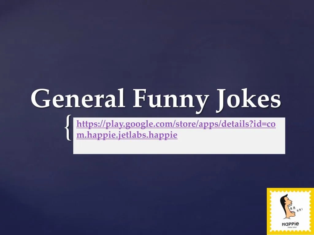 PPT - General Funny Jokes PowerPoint Presentation, free download - ID ...