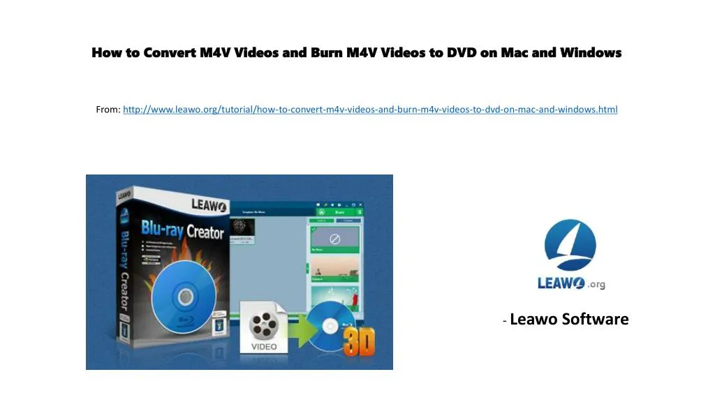 How To Burn M4v To Dvd Mac Free