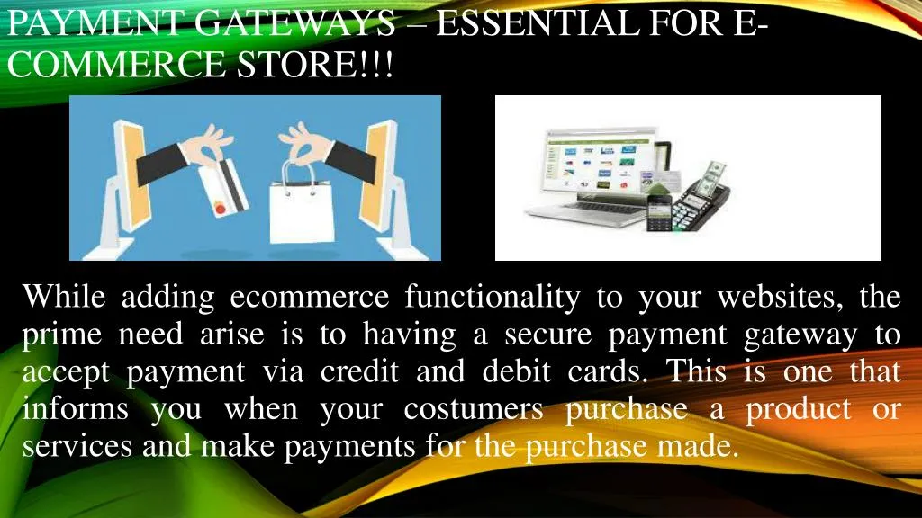 payment gateways essential for e commerce store n.