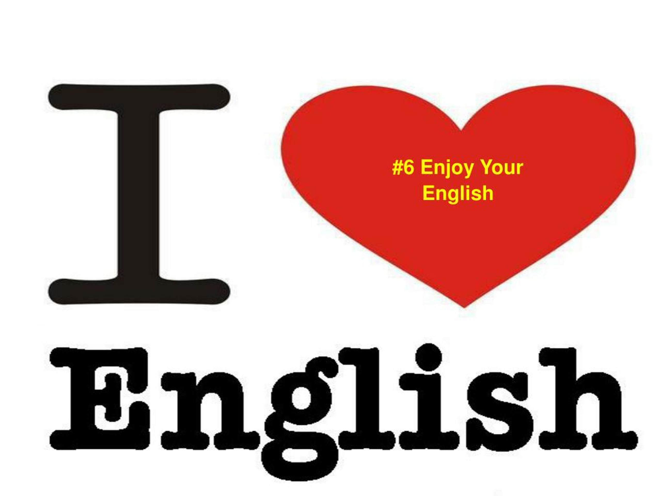 Я люблю заниматься английским