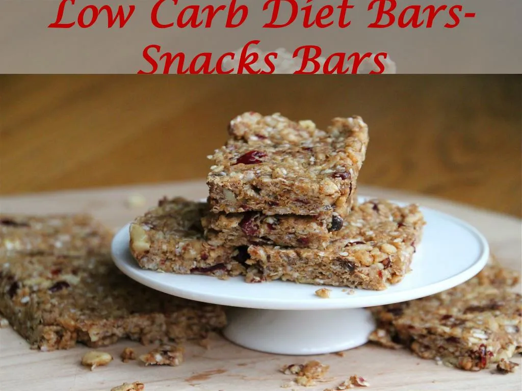 low carb diet bars snacks bars n.