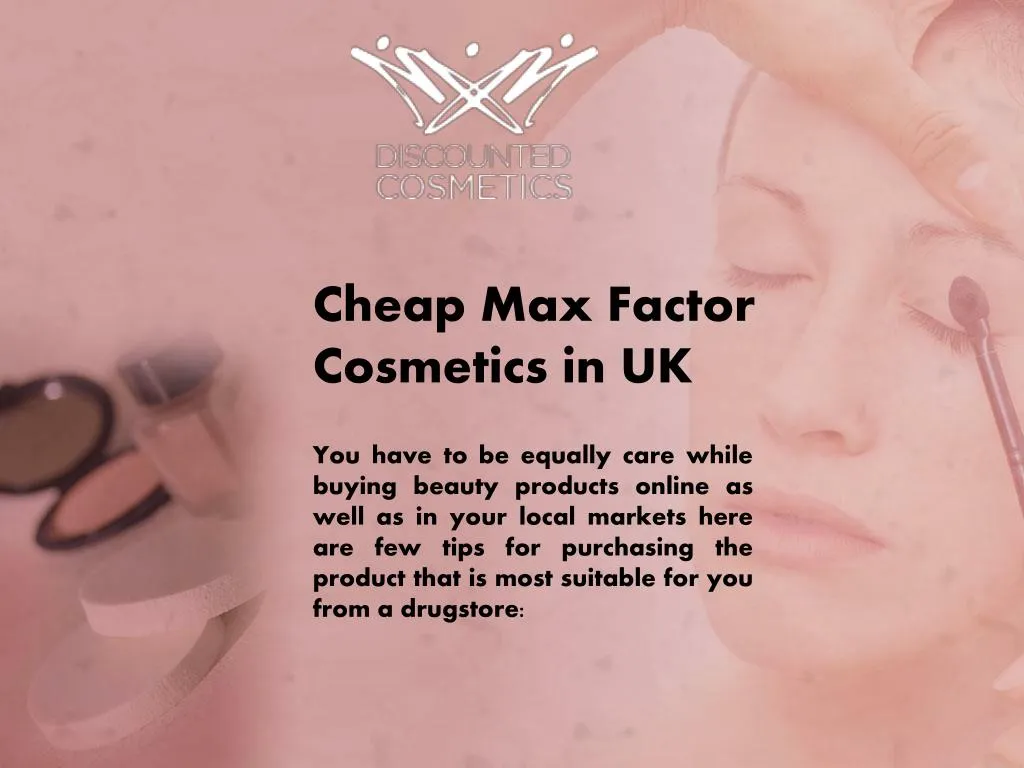 cheap max factor cosmetics in uk n.