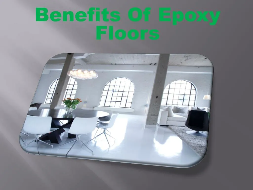 benefits of epoxy floors n.