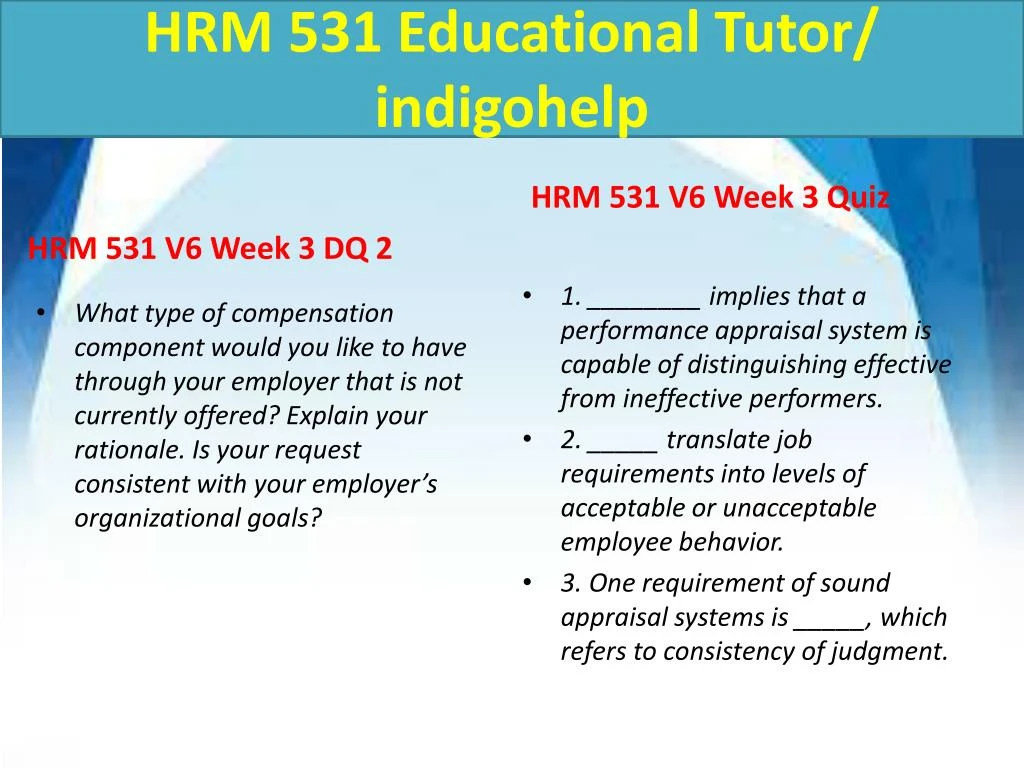 hrm 531 week 2 quiz hrm 531 week 2 quiz