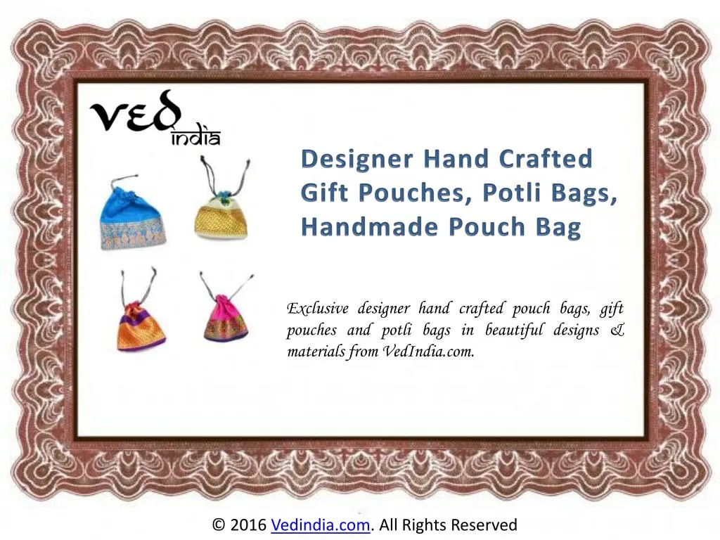 presentation gift pouches