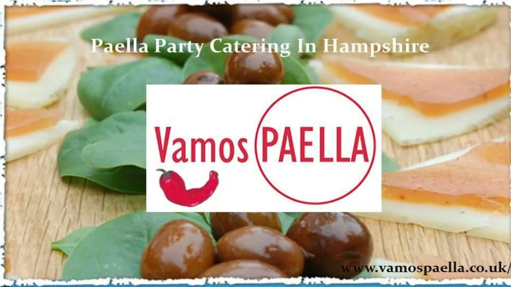 PPT Paella party catering in Hampshire PowerPoint Presentation, free