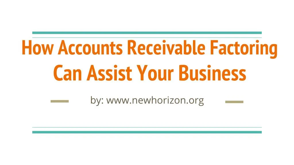 factoring accounts receivable