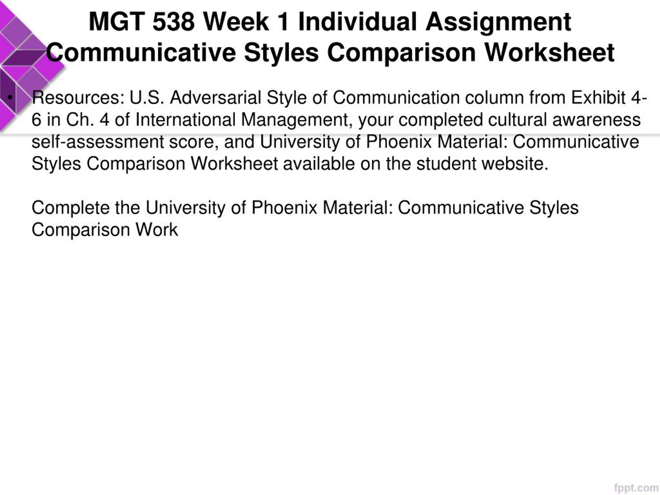 individual assignment mgt 538