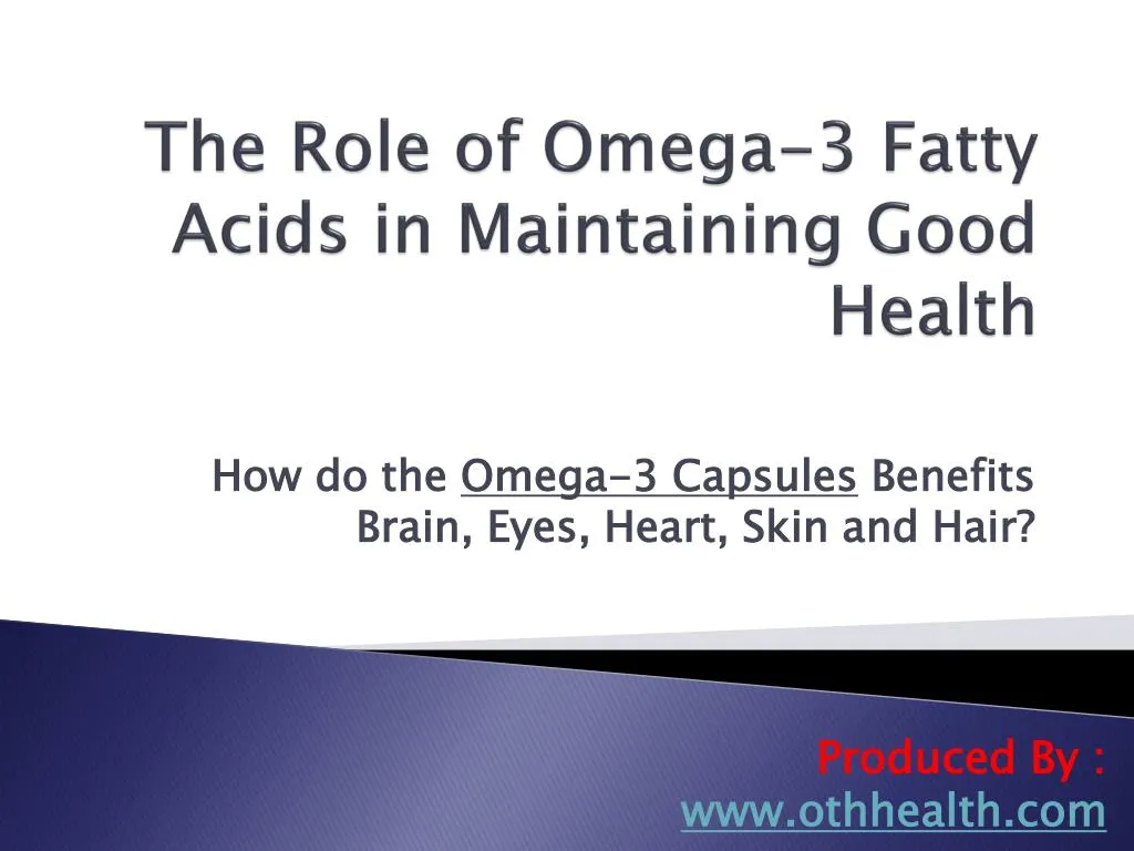 omega 3 benefits