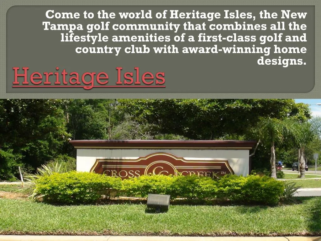 PPT Homes For Sale in Heritage Isles PowerPoint Presentation, free