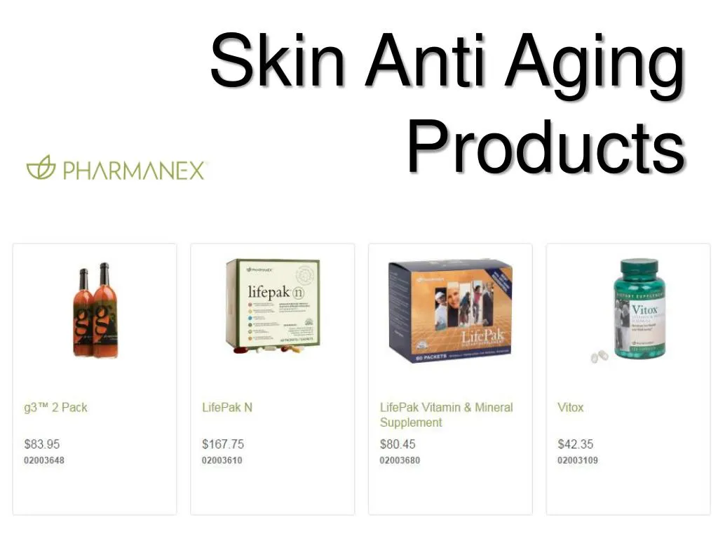 skin anti aging products n.