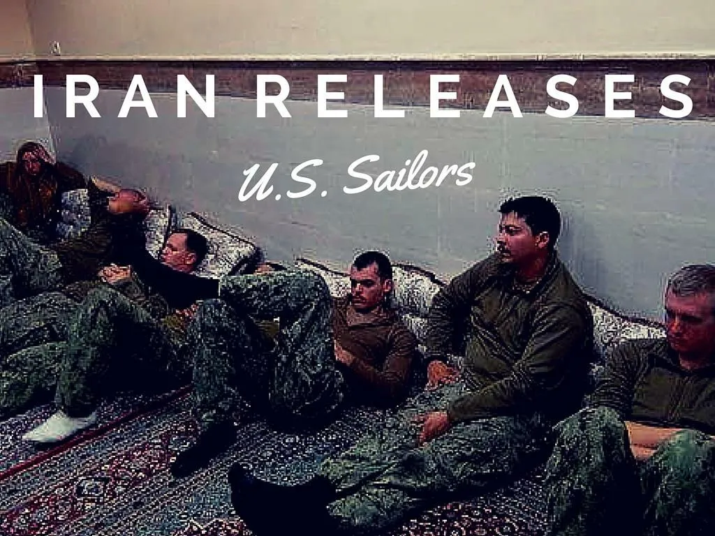 iran releases u s sailors n.