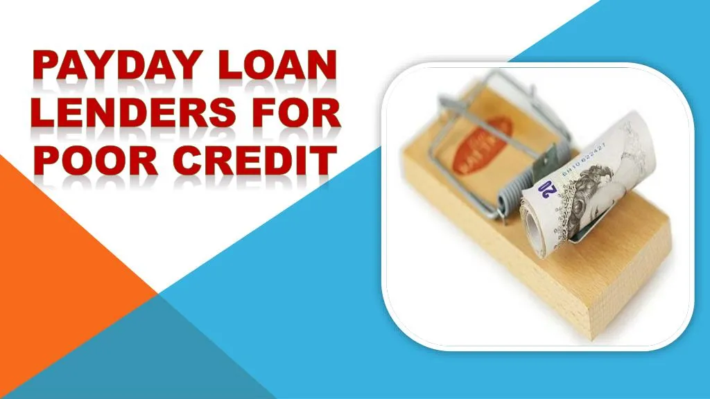 payday loan lenders for poor credit n.