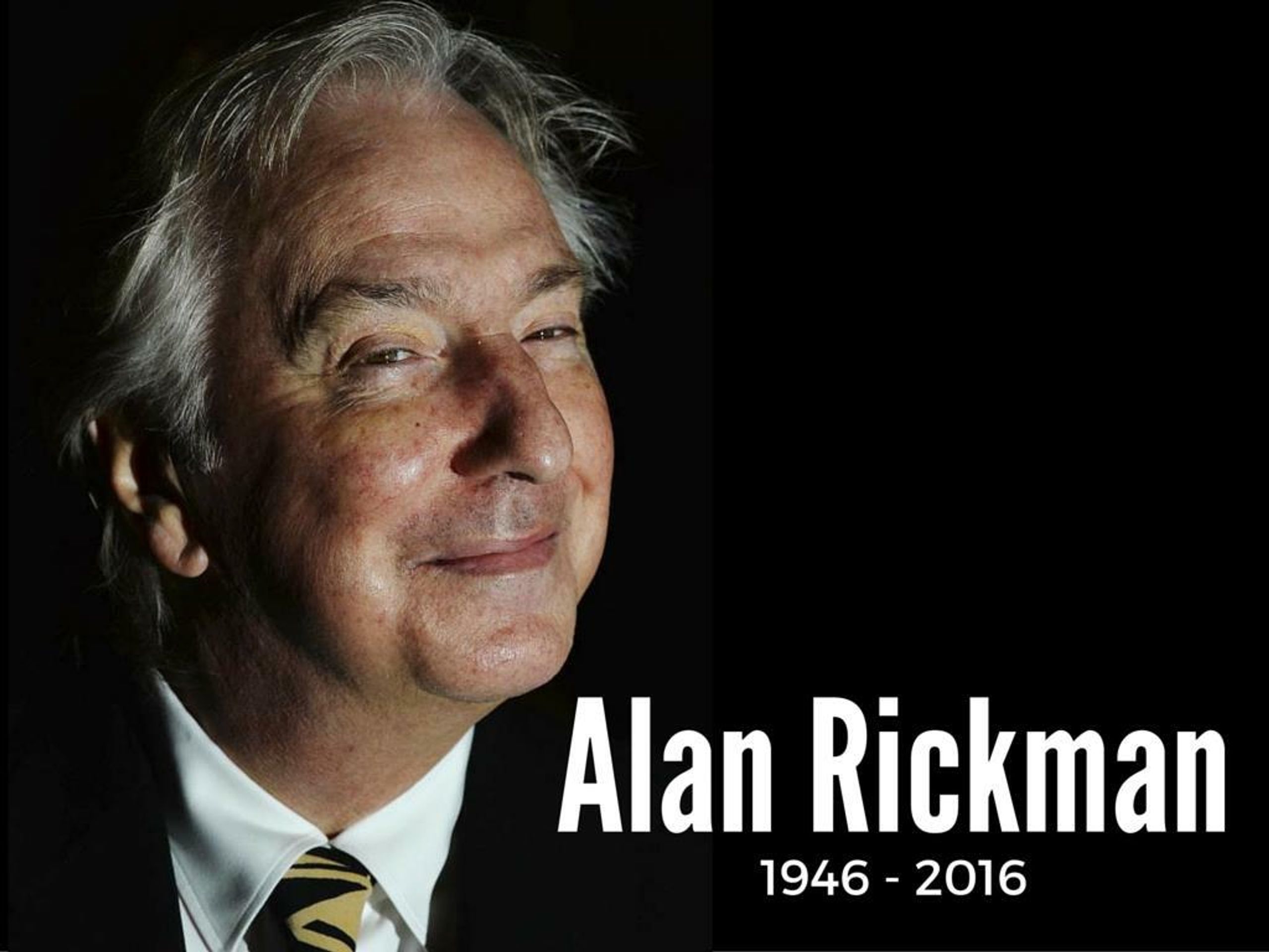 Alan Rickman (1946 - 2016) — RADA