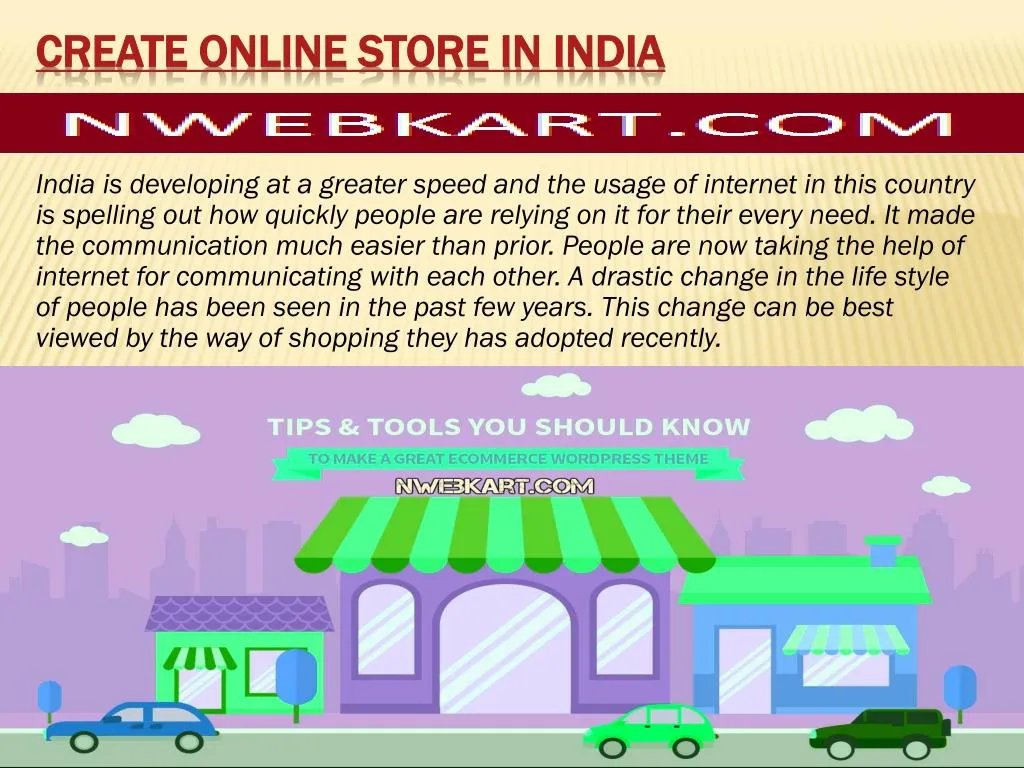 create online store in india n.