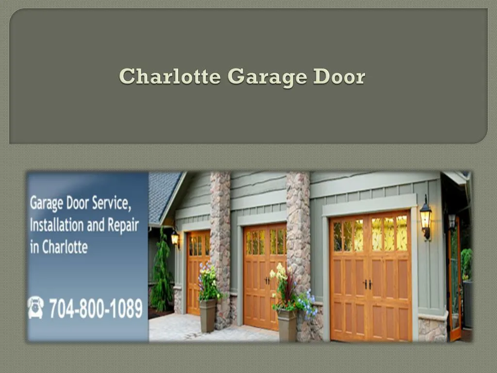 charlotte garage door n.