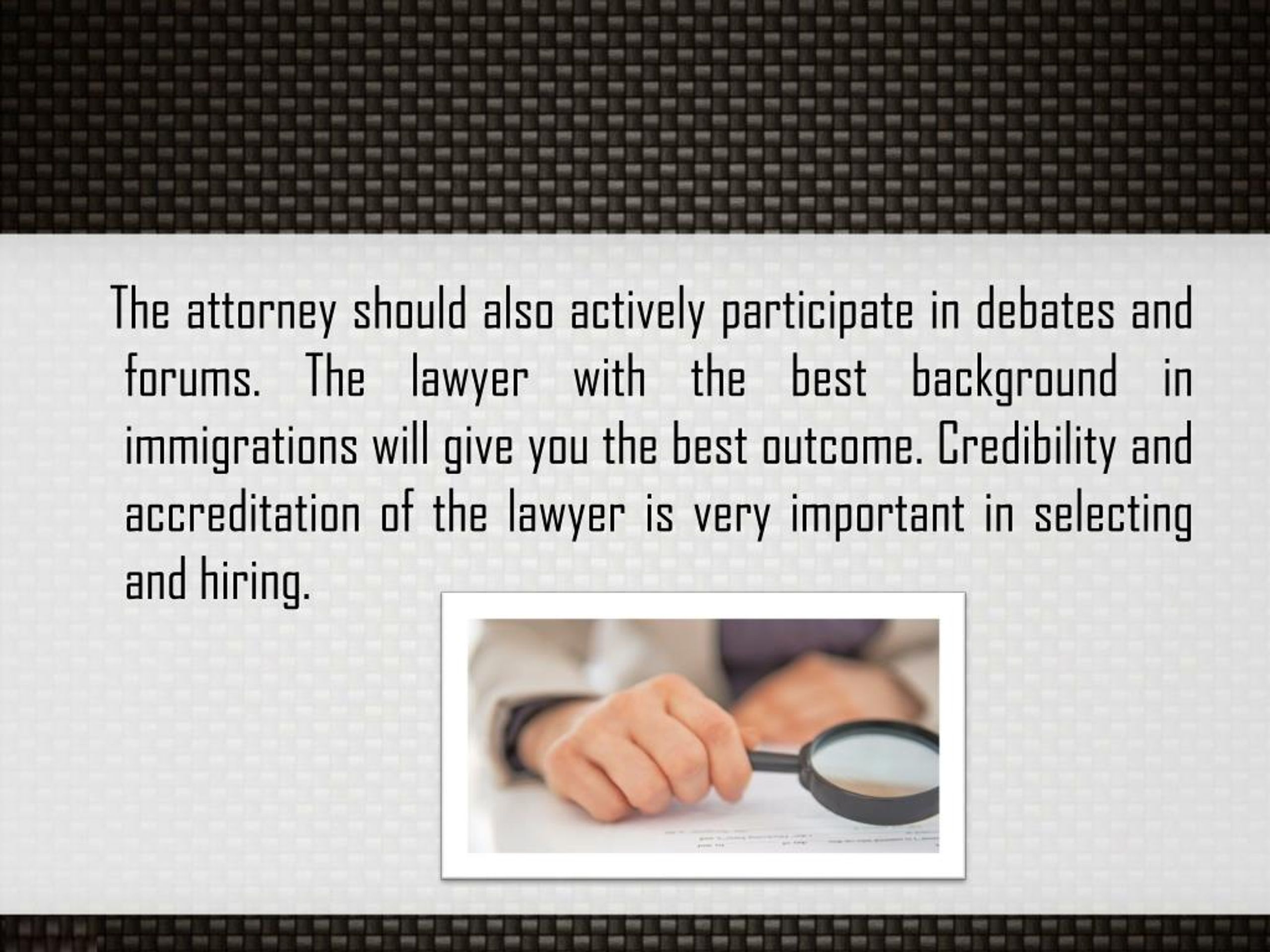 PPT - How to find the best immigration lawyer PowerPoint Presentation ...