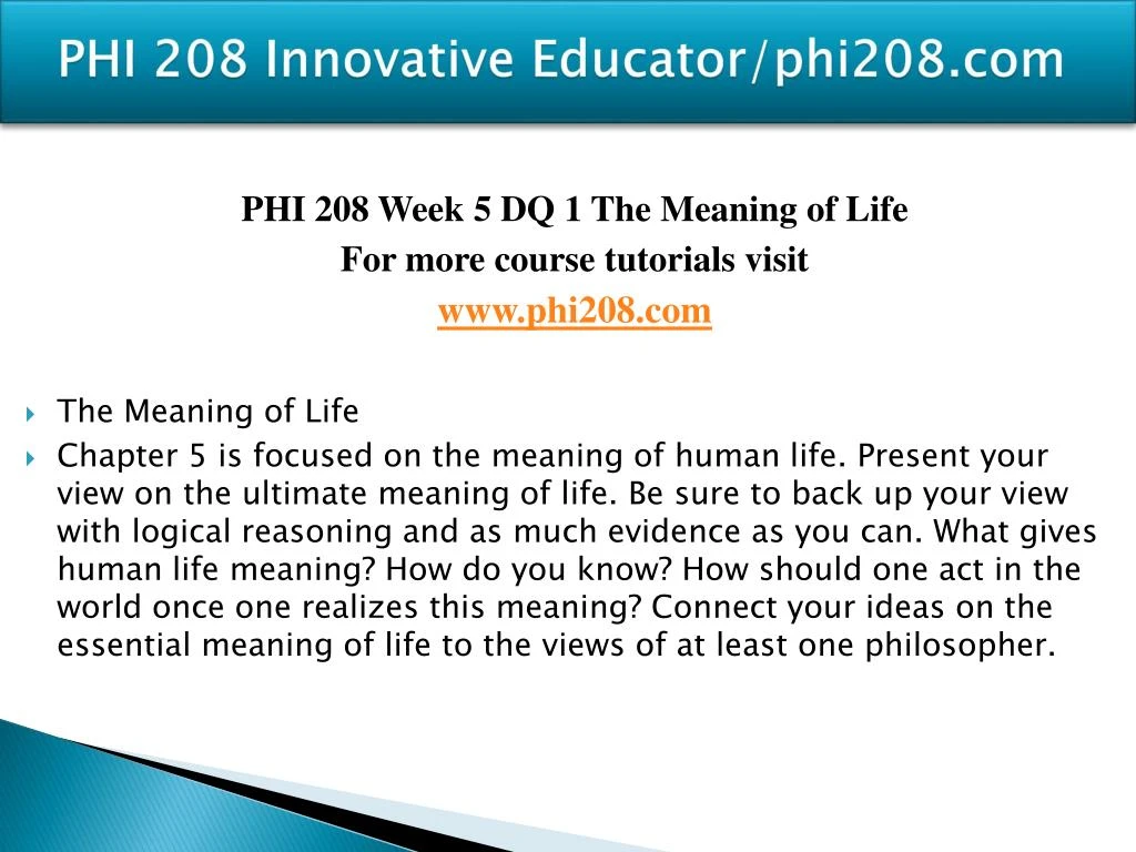 phi 208 what is philosophy phi 208 what is philosophy