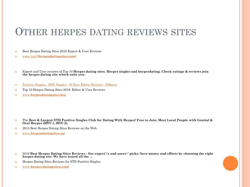 Best herpes dating sites
