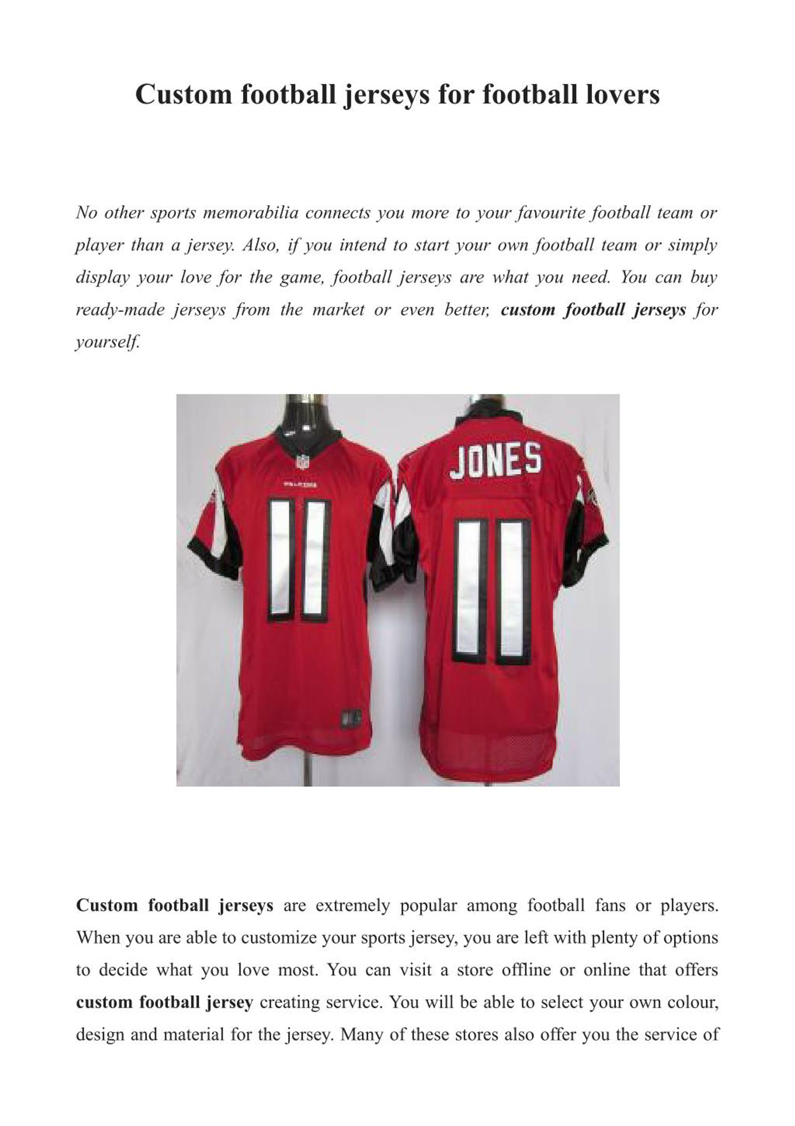 football jersey stores